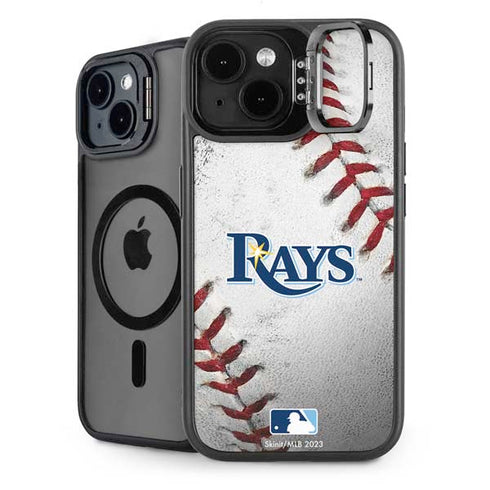 MLB Tampa Bay Rays Game Ball iPhone 15 Kickstand Case