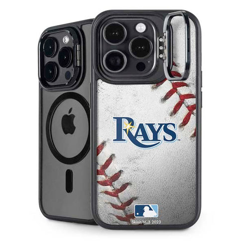MLB Tampa Bay Rays Game Ball iPhone 15 Pro Max Kickstand Case