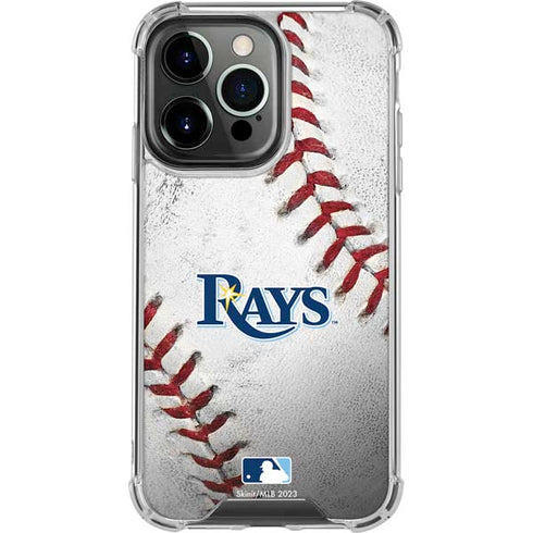 MLB Tampa Bay Rays Game Ball iPhone 16 Pro Clear Case