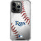 MLB Tampa Bay Rays Game Ball iPhone 16 Pro Clear Case
