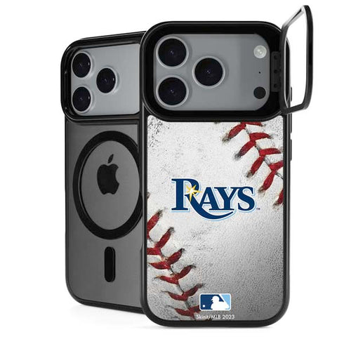 MLB Tampa Bay Rays Game Ball iPhone 18 Pro Kickstand Case
