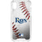 MLB Tampa Bay Rays Game Ball iPhone XS Clear Case