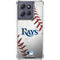 MLB Tampa Bay Rays Game Ball Moto G 5G (2025) Clear Case