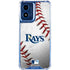 MLB Tampa Bay Rays Game Ball Moto G 5G (2024) Clear Case