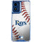 MLB Tampa Bay Rays Game Ball Moto G Play 4G (2024) Clear Case