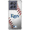 MLB Tampa Bay Rays Game Ball Moto G Play 5G (2025) Clear Case