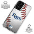 MLB Tampa Bay Rays Game Ball Moto G Power 5G (2024) Clear Case