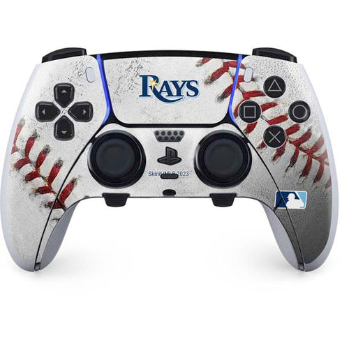MLB Tampa Bay Rays Game Ball PS5 DualSense Edge Pro Controller Skin
