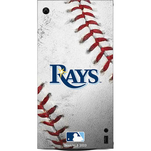 MLB Tampa Bay Rays Game Ball XBox Series X Digital Edition Console Skin