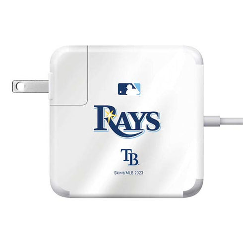 MLB Tampa Bay Rays Home Jersey 85W Power Adapter (15 and 17 inch MacBook Pro Charger) Skin