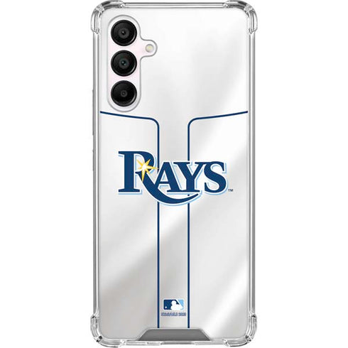 MLB Tampa Bay Rays Home Jersey Galaxy A16 5G Clear Case