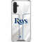 MLB Tampa Bay Rays Home Jersey Galaxy A17 Clear Case