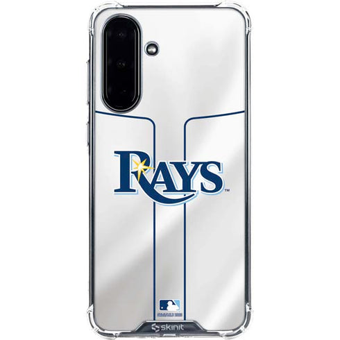 MLB Tampa Bay Rays Home Jersey Galaxy A36 5G Clear Case