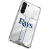 MLB Tampa Bay Rays Home Jersey Galaxy S24 FE Clear Case