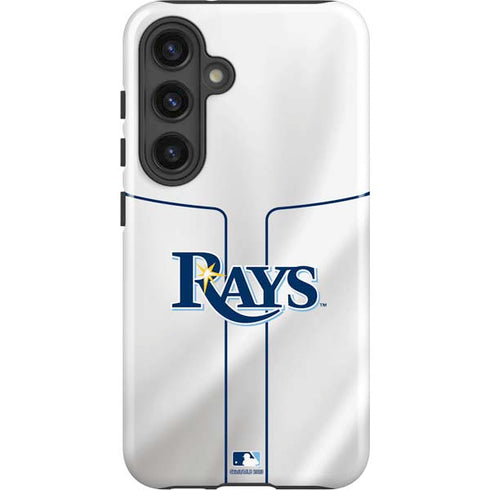 MLB Tampa Bay Rays Home Jersey Galaxy S25 Plus Impact Case