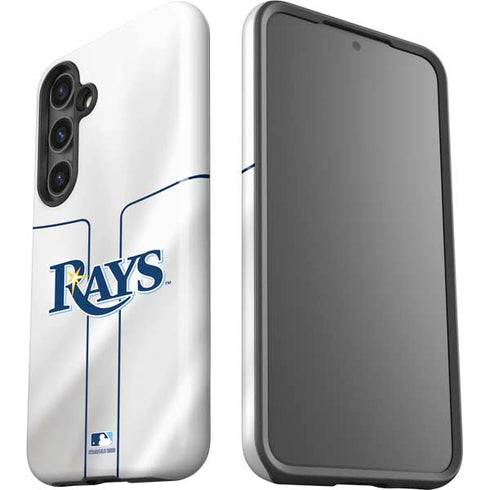 MLB Tampa Bay Rays Home Jersey Galaxy S25 Plus Impact Case