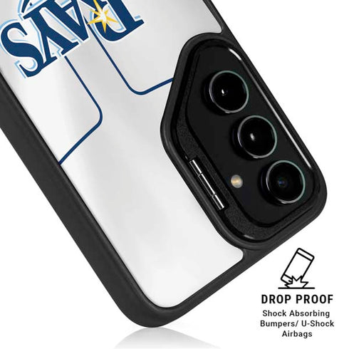 MLB Tampa Bay Rays Home Jersey Galaxy S24 Plus Kickstand Case
