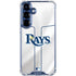 MLB Tampa Bay Rays Home Jersey Galaxy S25 Clear Case