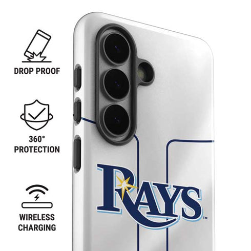 MLB Tampa Bay Rays Home Jersey Galaxy S26 Impact Case