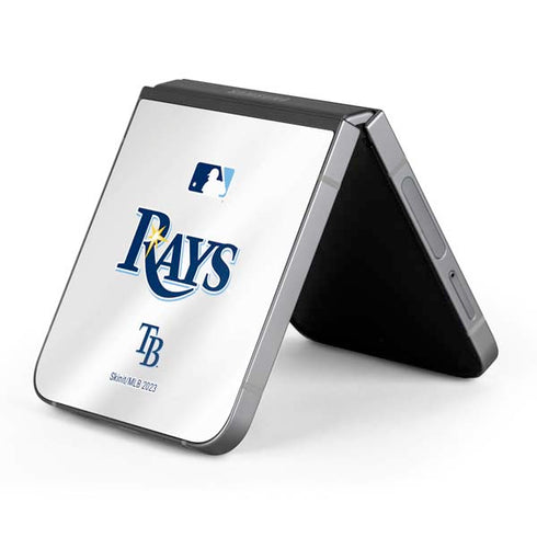 MLB Tampa Bay Rays Home Jersey Galaxy Z Flip6 Skin