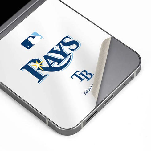 MLB Tampa Bay Rays Home Jersey Galaxy Z Flip6 Skin