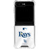 MLB Tampa Bay Rays Home Jersey Galaxy Z Flip6 Clear Case