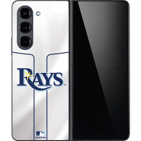 MLB Tampa Bay Rays Home Jersey Galaxy Z Fold5 5G Skin