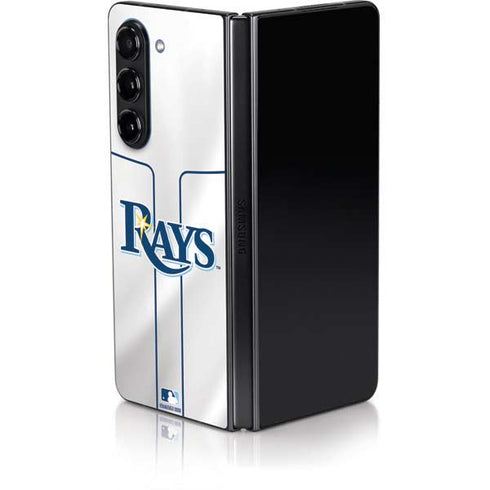 MLB Tampa Bay Rays Home Jersey Galaxy Z Fold5 5G Skin