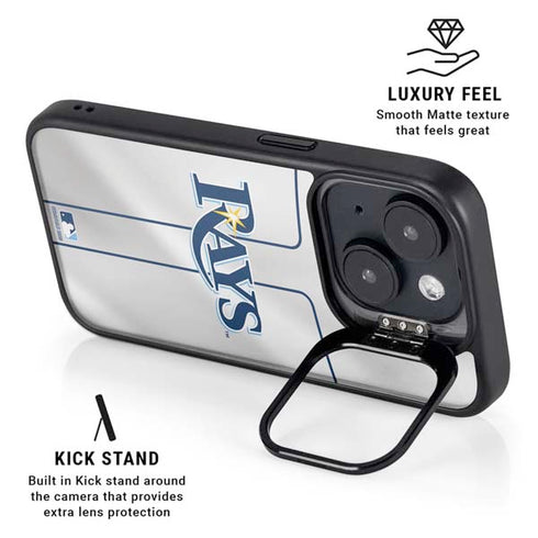 MLB Tampa Bay Rays Home Jersey iPhone 15 Kickstand Case