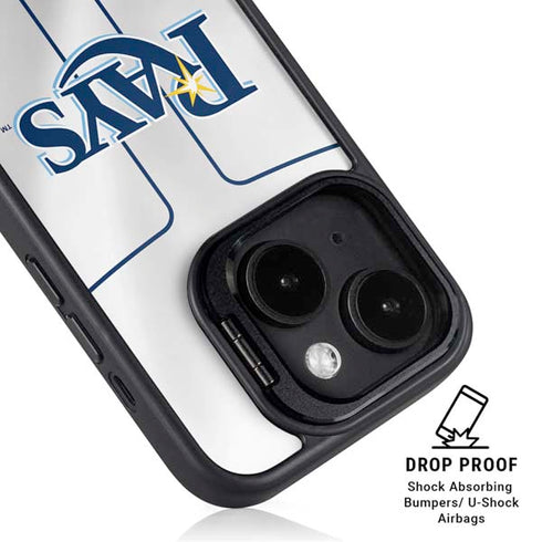 MLB Tampa Bay Rays Home Jersey iPhone 15 Kickstand Case