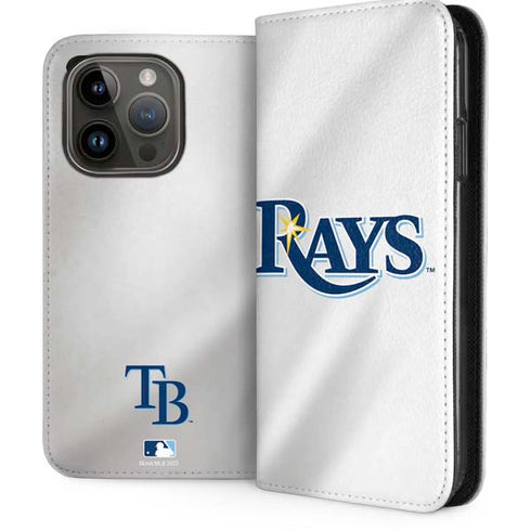 MLB Tampa Bay Rays Home Jersey iPhone 15 Pro Folio Case