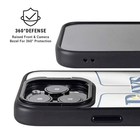 MLB Tampa Bay Rays Home Jersey iPhone 15 Pro Max Kickstand Case