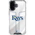 MLB Tampa Bay Rays Home Jersey iPhone 16 Plus Clear Case