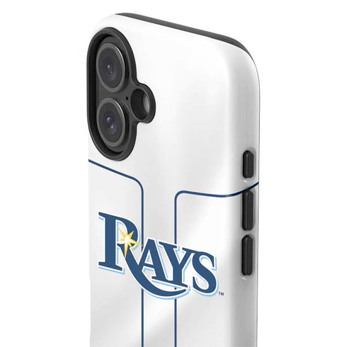 MLB Tampa Bay Rays Home Jersey iPhone 16 Plus Impact Case