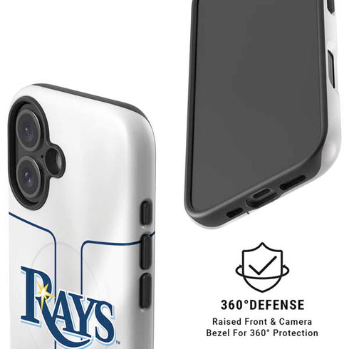MLB Tampa Bay Rays Home Jersey iPhone 16 Plus Magsafe Impact Case