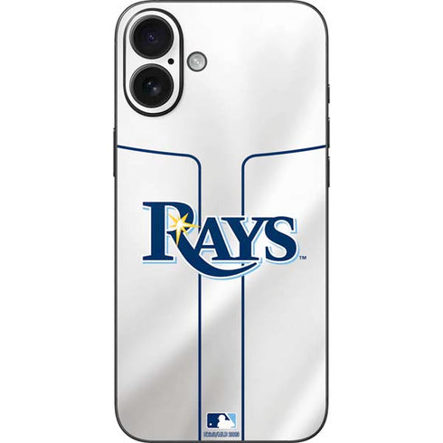 MLB Tampa Bay Rays Home Jersey iPhone 16 Plus Skin