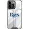 MLB Tampa Bay Rays Home Jersey iPhone 16 Pro Max Clear Case