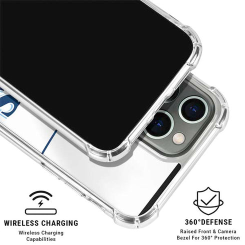 MLB Tampa Bay Rays Home Jersey iPhone 16 Pro Max Clear Case