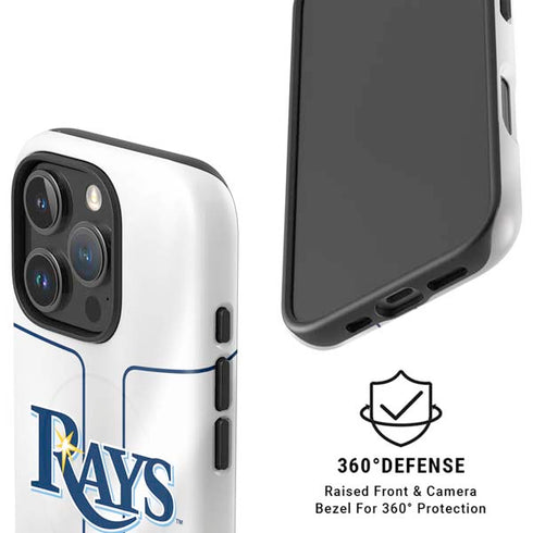 MLB Tampa Bay Rays Home Jersey iPhone 16 Pro Max Magsafe Impact Case