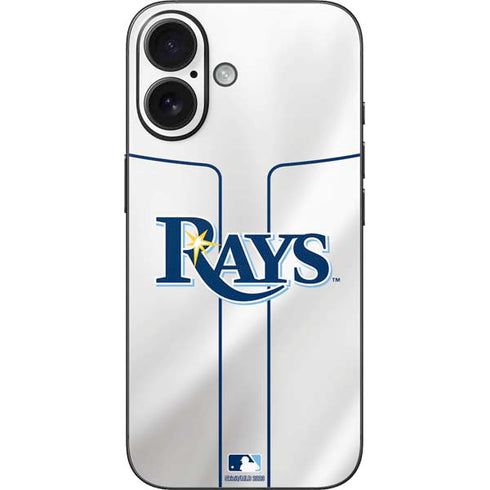 MLB Tampa Bay Rays Home Jersey iPhone 16 Skin