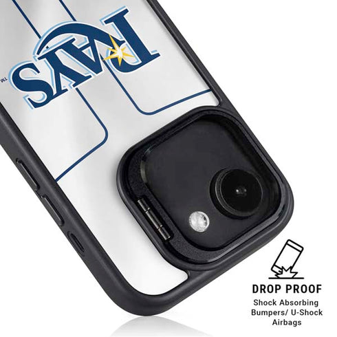 MLB Tampa Bay Rays Home Jersey iPhone 16e Kickstand Case