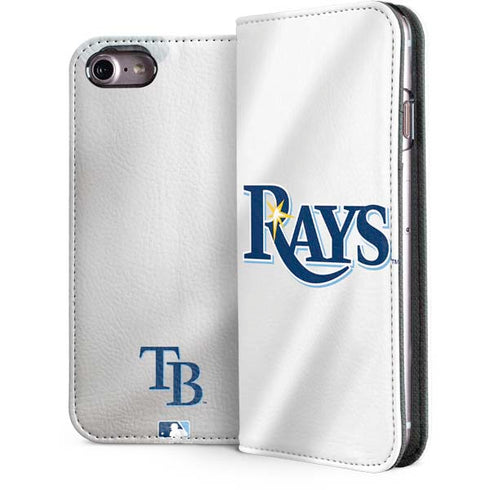 MLB Tampa Bay Rays Home Jersey iPhone 7 Folio Case