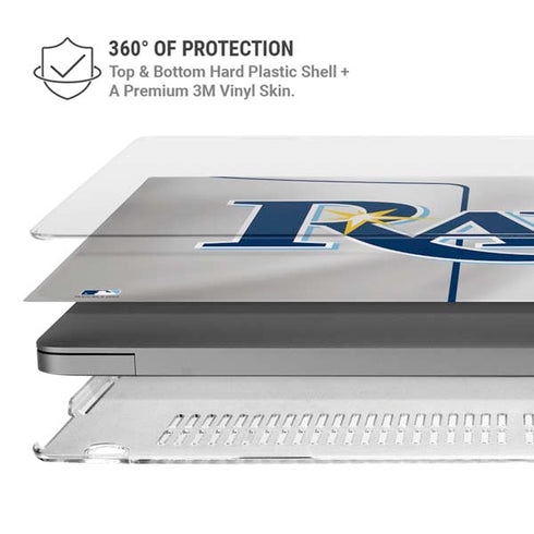 MLB Tampa Bay Rays Home Jersey MacBook Pro 14in (2021-24) Case plus Skin
