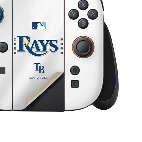 MLB Tampa Bay Rays Home Jersey Nintendo Switch 2 (2025) Joy-Con Controller Skin