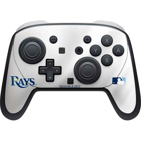 MLB Tampa Bay Rays Home Jersey Nintendo Switch 2 (2025) Pro Controller Skin