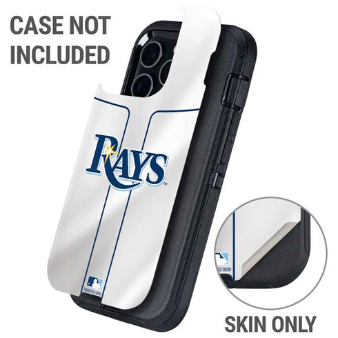 MLB Tampa Bay Rays Home Jersey Otterbox Defender iPhone Skin