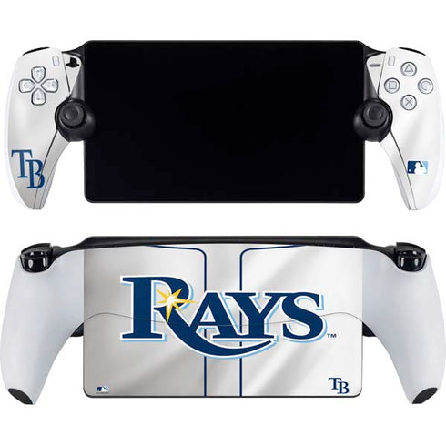 MLB Tampa Bay Rays Home Jersey PlayStation Portal Remote Player Skin