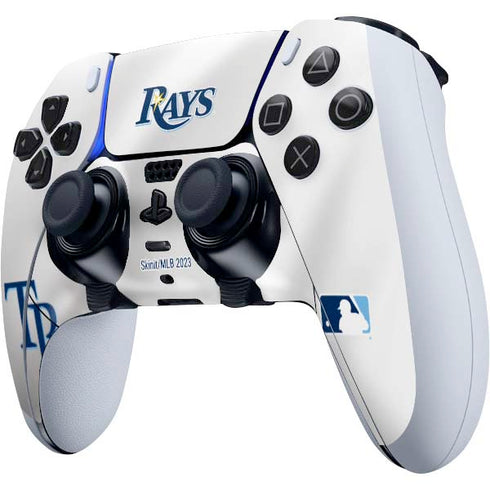 MLB Tampa Bay Rays Home Jersey PS5 DualSense Edge Pro Controller Skin