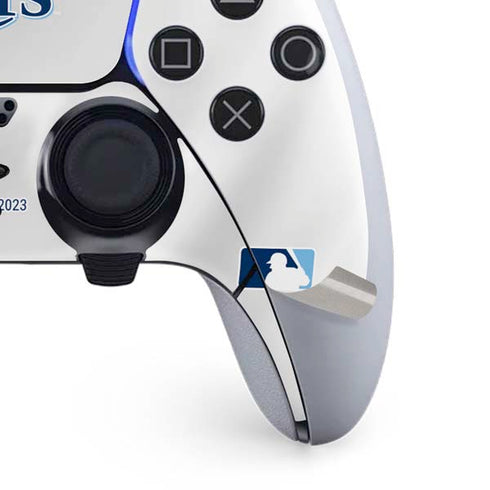 MLB Tampa Bay Rays Home Jersey PS5 DualSense Edge Pro Controller Skin