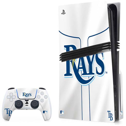 MLB Tampa Bay Rays Home Jersey PS5 Pro Disk Bundle Skin